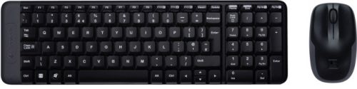  Клавиатура и мышь Wireless Logitech Combo MK220 USB, black, OEM 920-003169