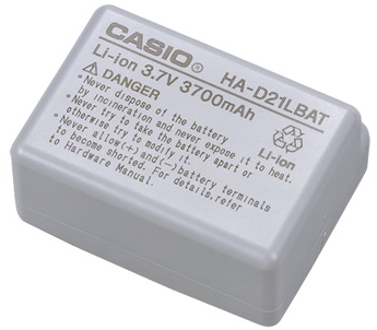  Аккумулятор Casio HA-D21LBAT-A увеличенной емкости (3.700 mAh, 3.7V) для IT-800, IT-G500