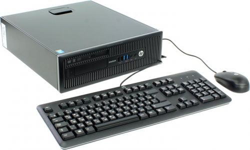  Компьютер HP EliteDesk 800 G1 J0F04EA Core i7 4790 (3.6GHz), 4096MB, 500GB, DVD+/-RW, Shared VGA, Windows 8 Professional, keyboard + mouse