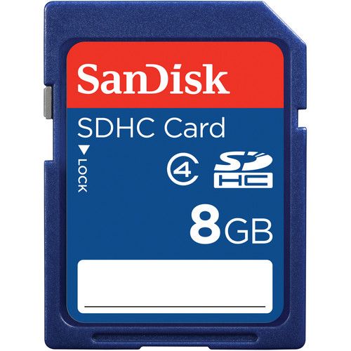  Карта памяти 8GB SanDisk SDSDB-008G-B35 SDHC 8Gb