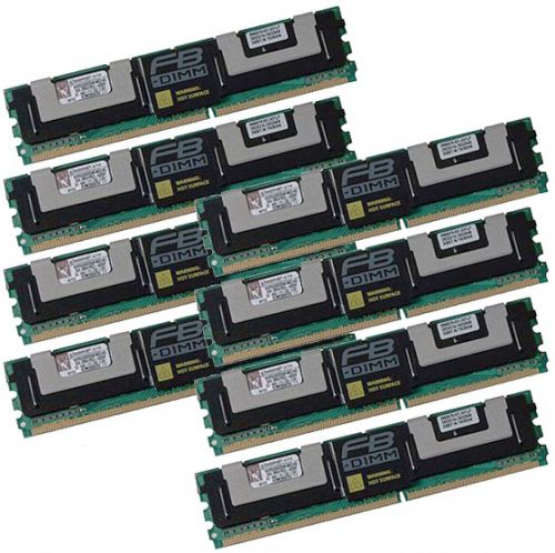 Kingston KTH-XW667/64G for HP/Compaq (495604-B21) DDR-II FBDIMM 64GB (PC2-5300) 667MHz ECC Fully Buffered Kit (8 x 8Gb)