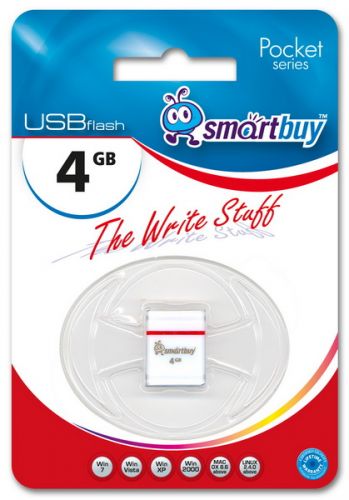  Накопитель USB 2.0 16GB SmartBuy SB16GBPoc W