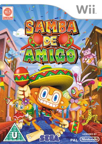 Игра для Nintendo Wii Nintendo Samba De Amigo