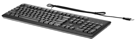  Клавиатура HP (QY776AA) черный USB