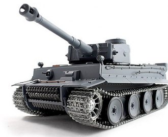  Радиоуправляемая модель танка Heng Long 3818-1 Pro German Tiger I, 1:16, дым