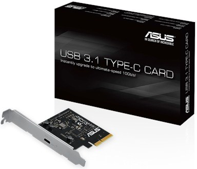  Контроллер расширения ASUS USB 3.1 TYPE C CARD