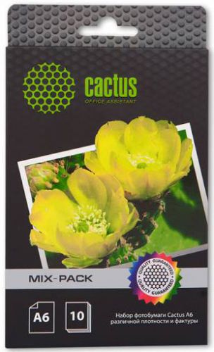  Фотобумага Cactus CS-MIXPACKА6