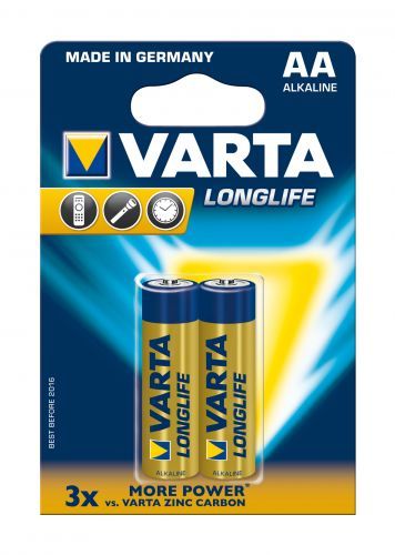  Батарейка Varta Longlife Extra AA