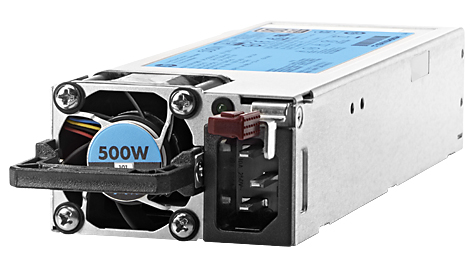  Блок питания HP Hot Plug Redundant Power Supply Flex Slot Platinum 500W (720478-B21) for DL360/380 Gen9, ML350 Gen9