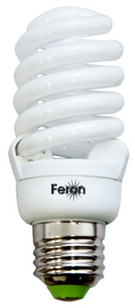  Лампа энергосберегающая Feron E27 ELT19 20/827