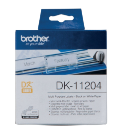 Наклейка Brother DK11204