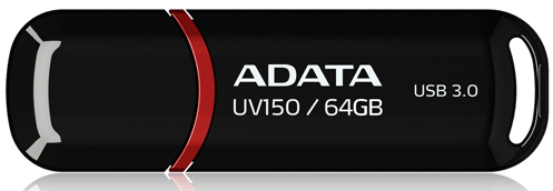  Накопитель USB 3.0 64GB ADATA AUV150-64G-RBK