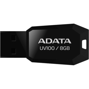  Накопитель USB 2.0 8GB ADATA AUV100-8G-RBK