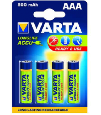  Аккумулятор Varta R2U AAA 800