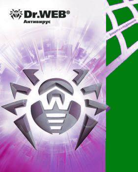  Право на использование (электронный ключ) Dr.Web Антивирус, продление 12 мес., 5 ПК