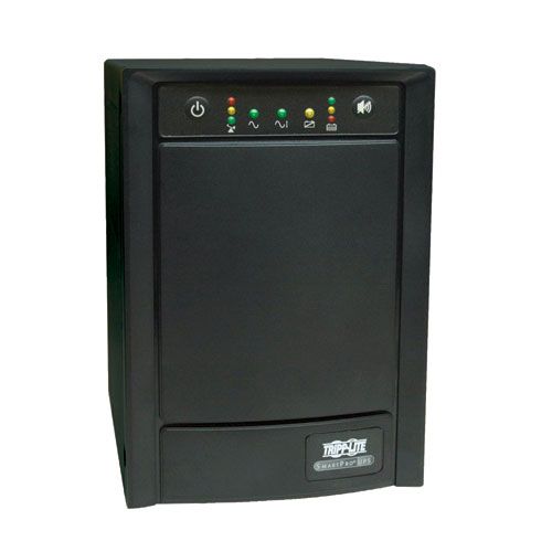  Tripp Lite SMX1050SLT 1050 VA, tower mount Line-Interactive 1 RS-232 &amp; 1 USB Modem/fax/LAN 8 выходов (IEC-320-C13).