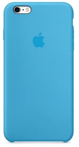  Чехол Apple iPhone 6S Plus Silicone Case Blue (MKXP2ZM/A)