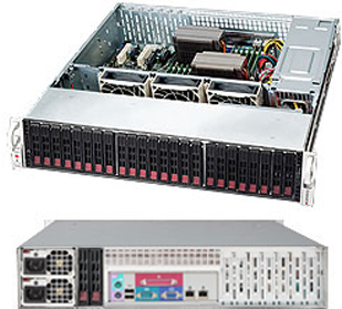  Корпус серверный 2U Supermicro CSE-216BE16-R920LPB (24x2.5" HS Bays, 6G SAS2 Exp, iPass, 13"x13.68" E-ATX, ATX, 7xLP, 2x920W Plat., rail)