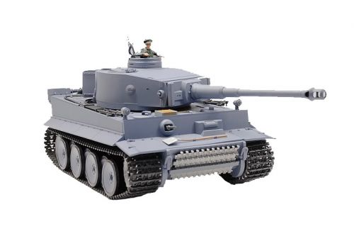  Радиоуправляемая модель танка Heng Long 3818-1 German Tiger I, 1:16, дым