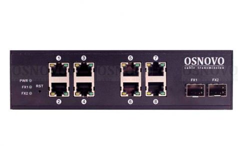  Коммутатор PoE OSNOVO SW-8082/IC