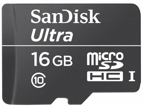  Карта памяти 16GB SanDisk SDSDQL-016G-G35 microSDHC Class 10