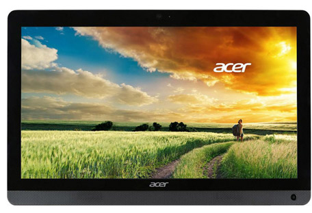  Моноблок 19,5 Acer Aspire ZC-107 A4 6210B/4Gb/500Gb/R3/DVDRW/Windows 8.1/клавиатура/мышь/Cam DQ.SVVER.011