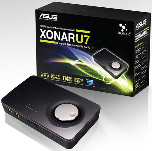  Звуковая карта USB 2.0 ASUS Xonar U7