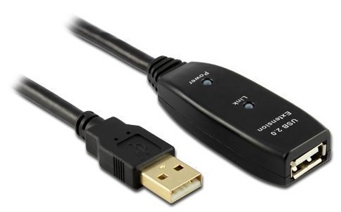 Кабель интерфейсный USB 2.0 удлинитель Greenconnect AM-AF