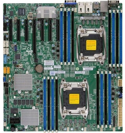  Материнская плата Supermicro MBD-X10DRH-C-O