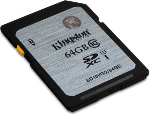  Карта памяти 64GB Kingston SD10VG2/64GB