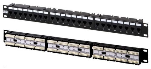  Патчпанель 19, 24xRJ12 Hyperline PP-19-24-6P4C-C2