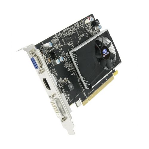  PCI-E Sapphire 11216-00-10G AMD Radeon R7 240 With Boost 2GB GDDR3 128bit 28nm 730/1800MHz DVI(HDCP)/HDMI/VGA OEM