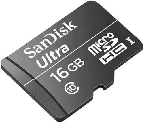  Карта памяти 16GB SanDisk SDSDQL-016G-R35 microSDHC Class 10 Ultra