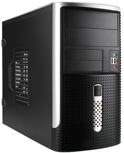  mATX In Win EMR001BS черный с серебром 450W (USB 2.0x2, Audio), 6101070