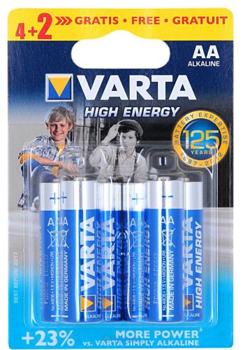  Батарейка Varta High energy AA