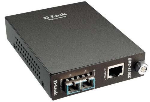  Медиа-конвертер D-link DMC-810SC