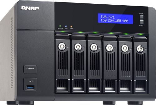  Сетевой RAID-накопитель QNAP TVS-671-i5-8G