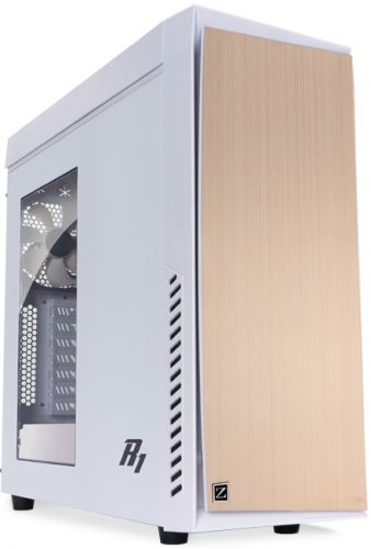  ATX Zalman R1 Белый с окном, без БП (3x120mm, USB2.0 x2 + USB3.0 x2, Audio)
