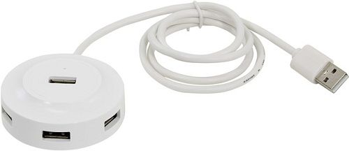  Разветвитель USB 2.0 Greenconnect GC-UH4P03-W