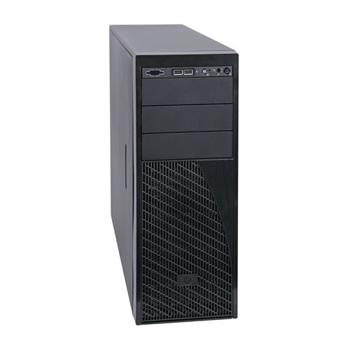  Корпус серверный 4U Intel P4304XXSFCN (365W 80Plus Silver,4*Fixed SAS/SATA HDD,2*USB,92mm fan,ATX)