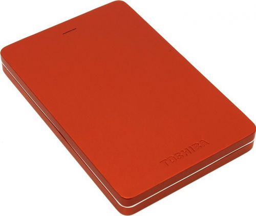  Внешний жесткий диск 2.5&#039;&#039; Toshiba CANVIO ALU 500GB red