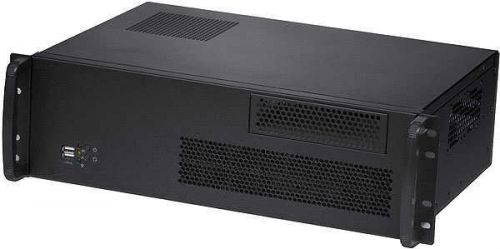  серверный 3U Procase UM330-B-0 rear/front-access, черный, без блока питания, глубина 300мм, MB 12"x9.6"