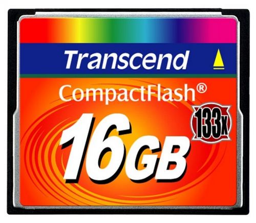  Карта памяти 16GB Transcend TS16GCF133 Compact Flash Card 133x
