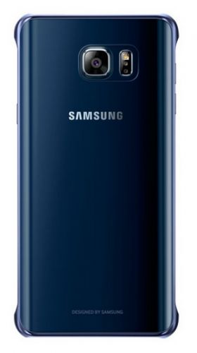  для телефона Samsung (клип-кейс) Galaxy Note 5 Glossy Cover темно-синий/прозрачный (EF-QN920MBE