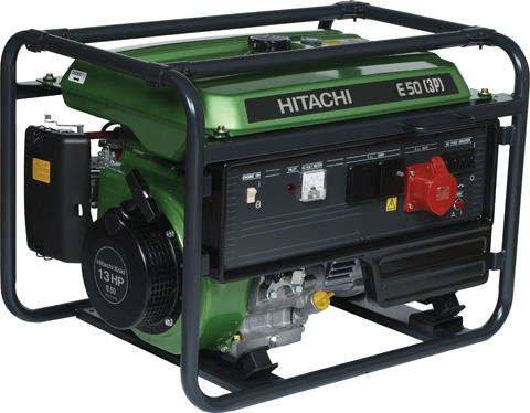  Электростанция бензиновая Hitachi E50_3P