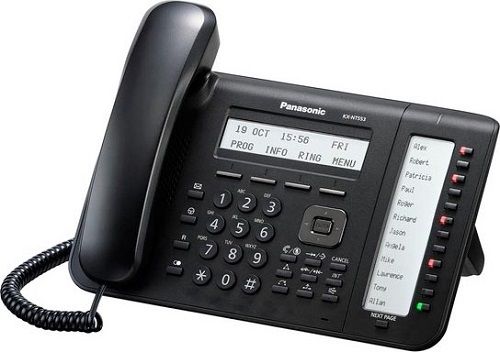  Проводной IP-телефон Panasonic KX-NT553RU-B