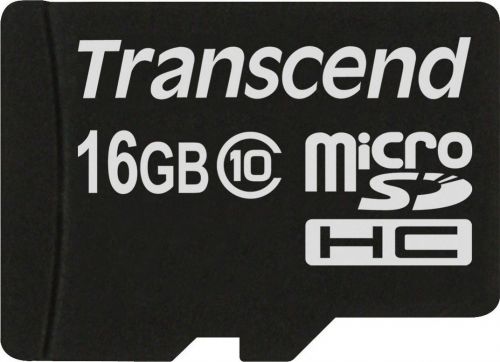  Карта памяти 16GB Transcend TS16GUSDC10 microSDHC Class 10