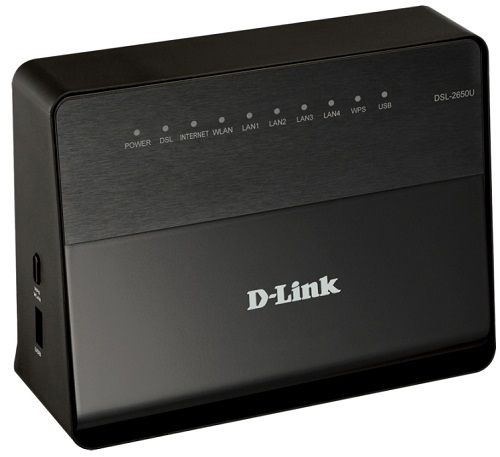  Маршрутизатор D-link DSL-2650U/RA/U1A