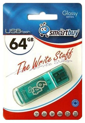  Накопитель USB 2.0 64GB SmartBuy SB64GBGS-G
