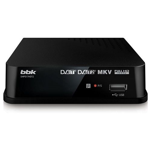  Ресивер цифровой телевизионный DVB-T2 BBK SMP017HDT2